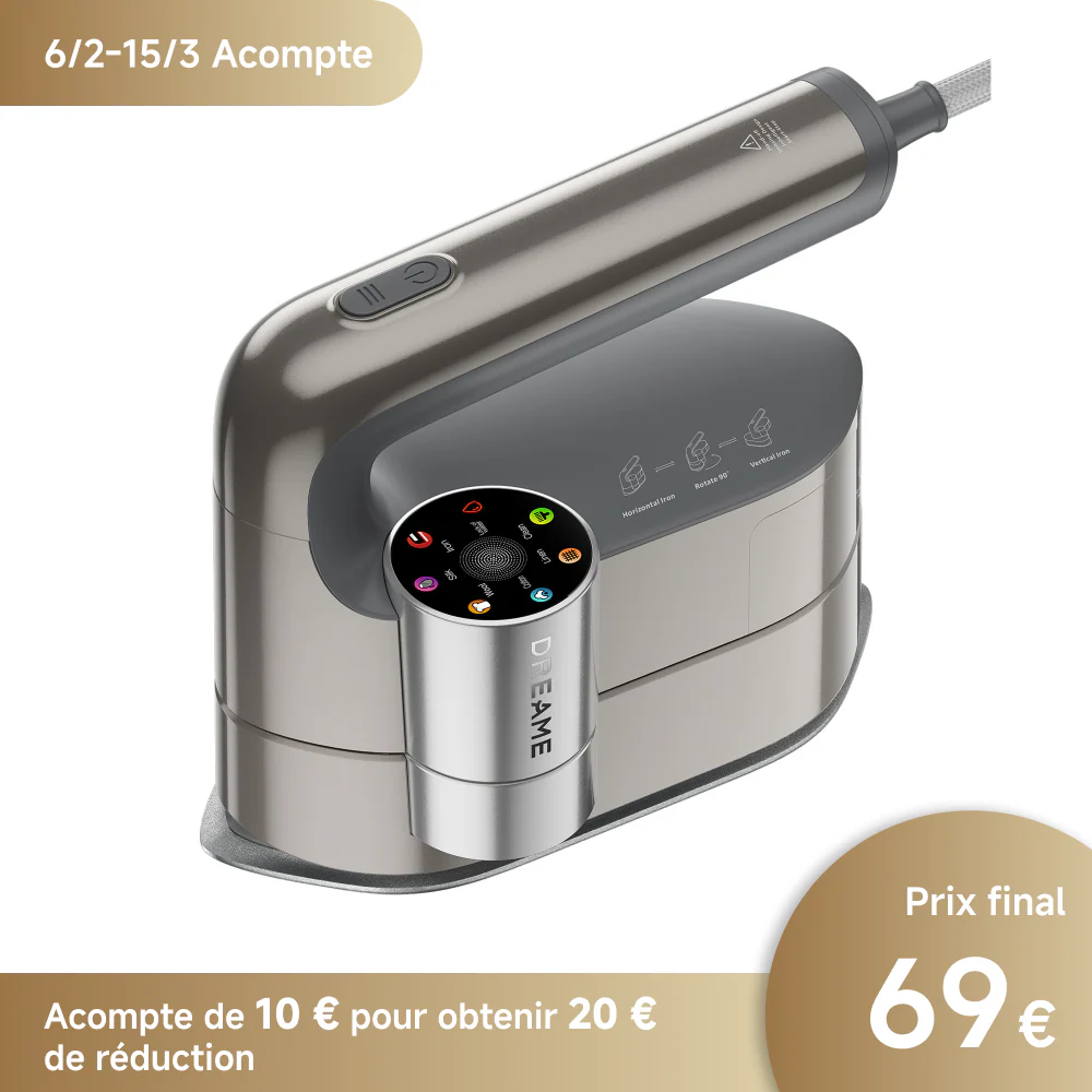 Dreame Rotafly Fer à repasser P7 Paiement Final