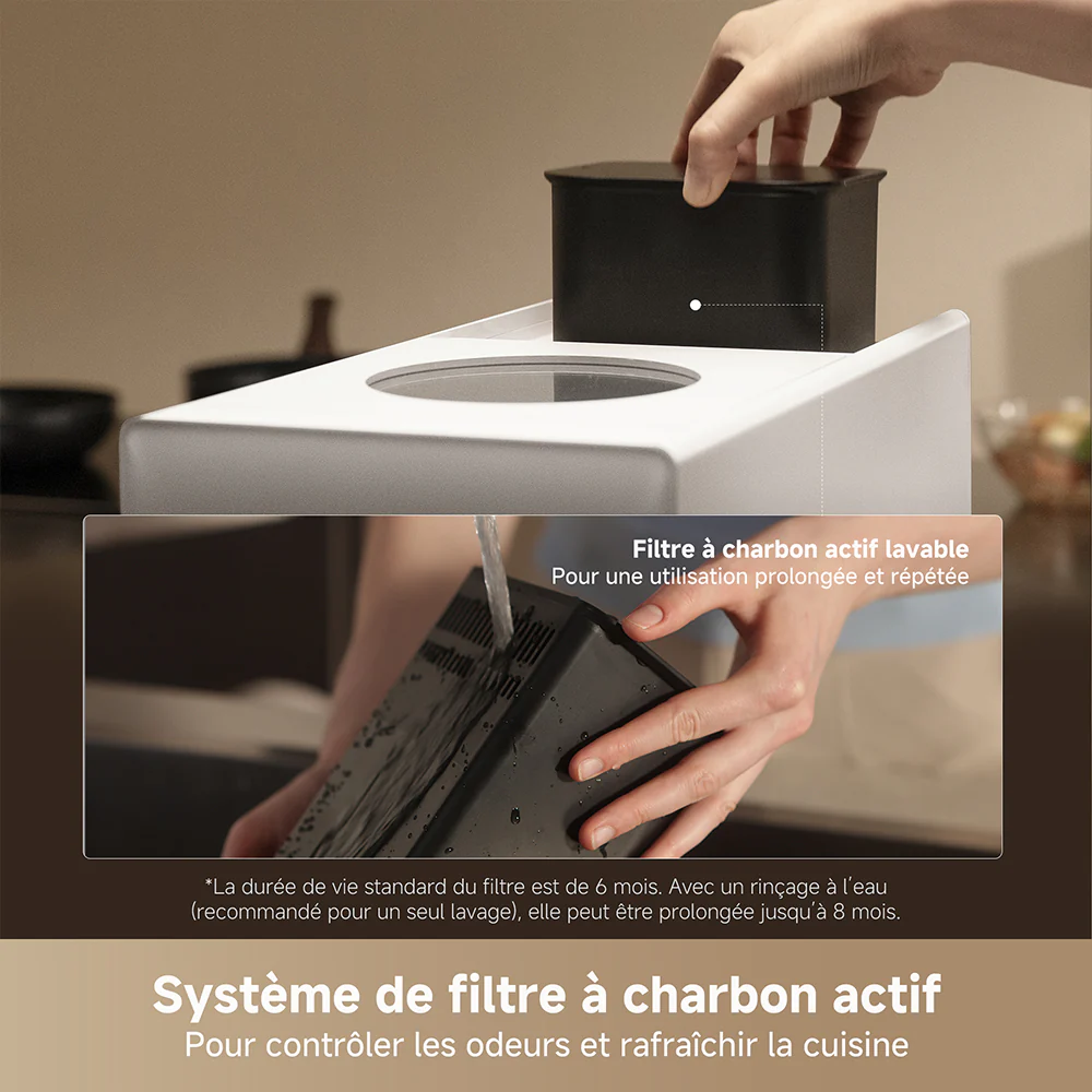 Broyeur de déchets alimentaires Dreame SF25 WiFi - Image 6