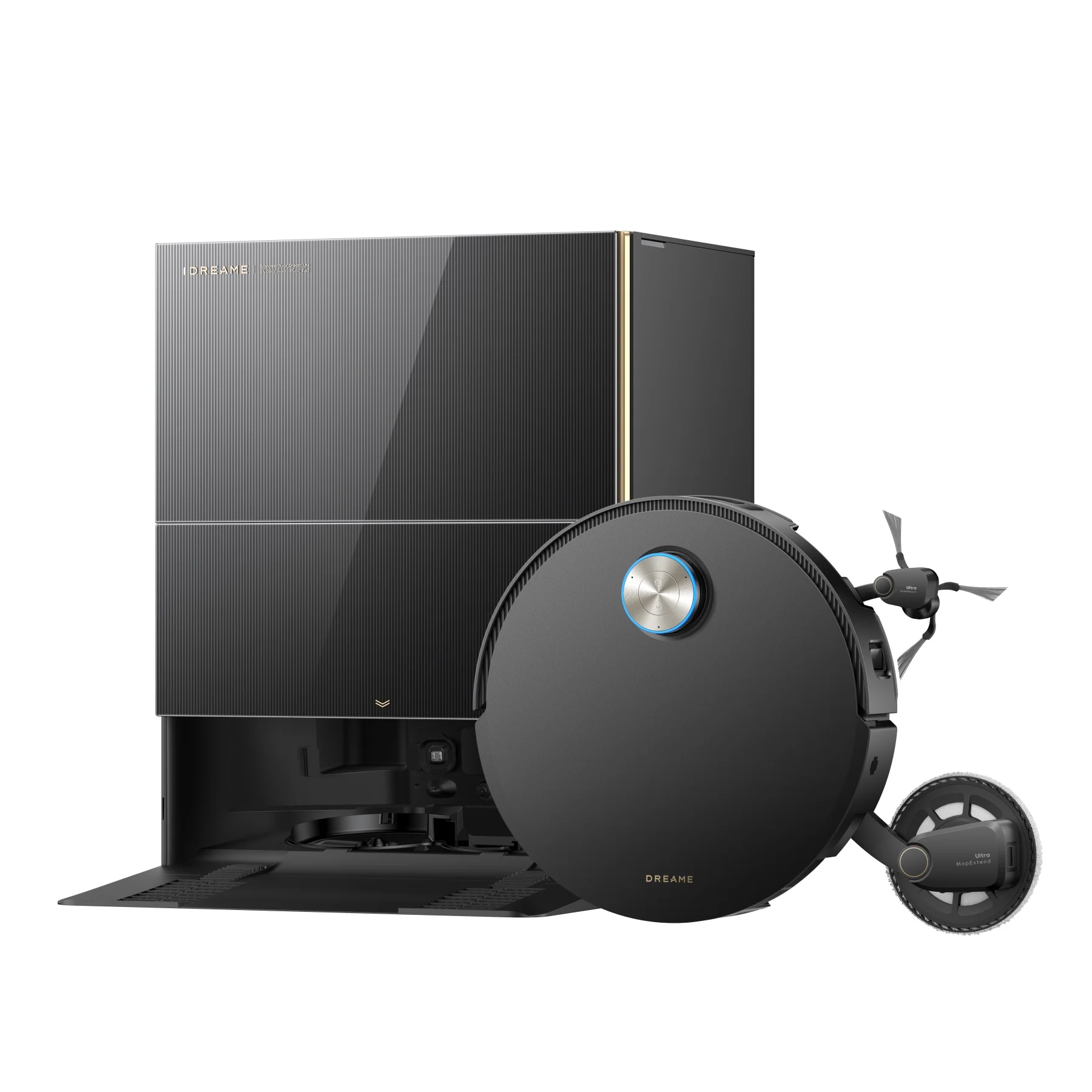 Dreame X60 Pro Ultra Complete Noir Robot Aspirateur Laveur