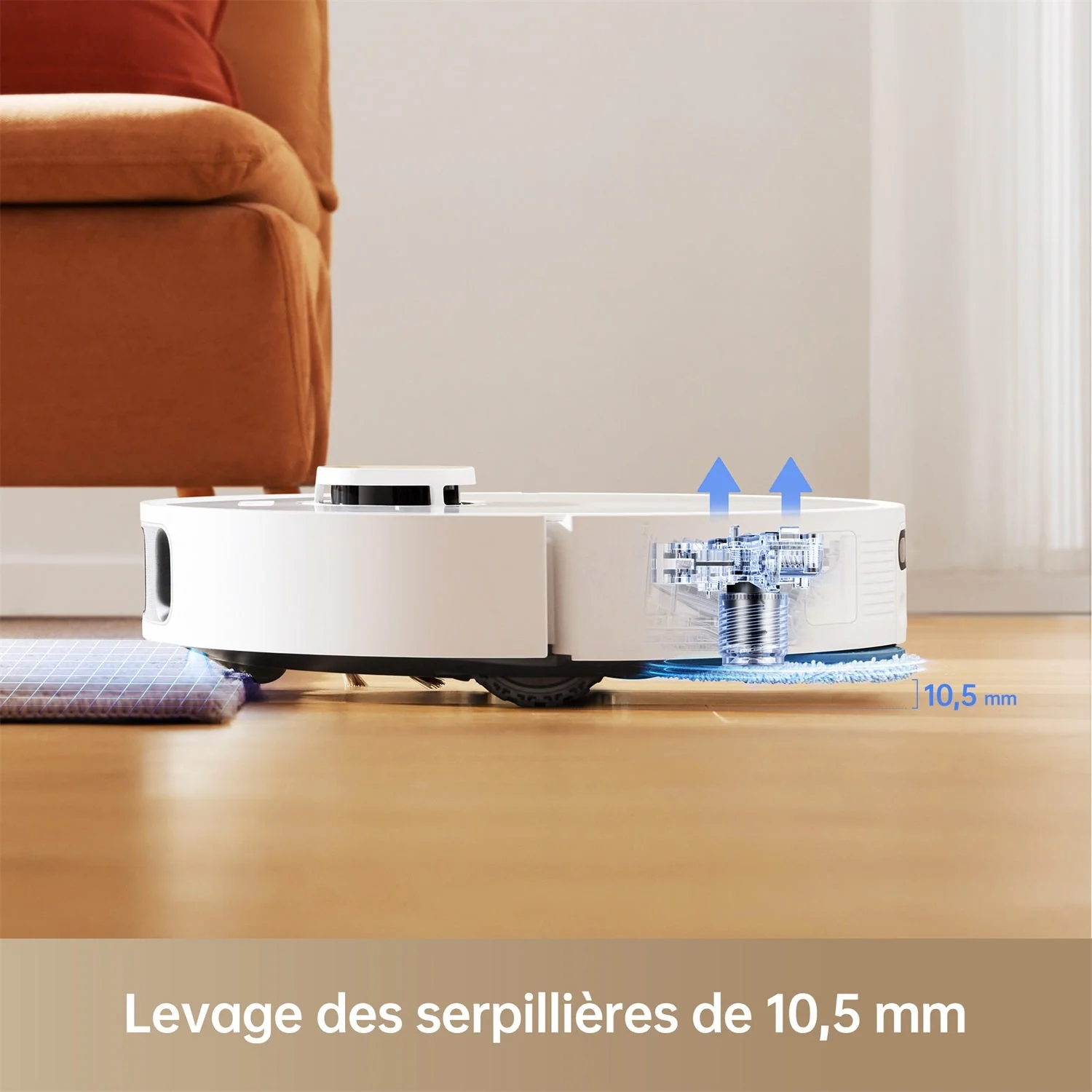 Dreame L10s Pro Ultra Heat Robot Aspirateur Laveur Landing - Image 4