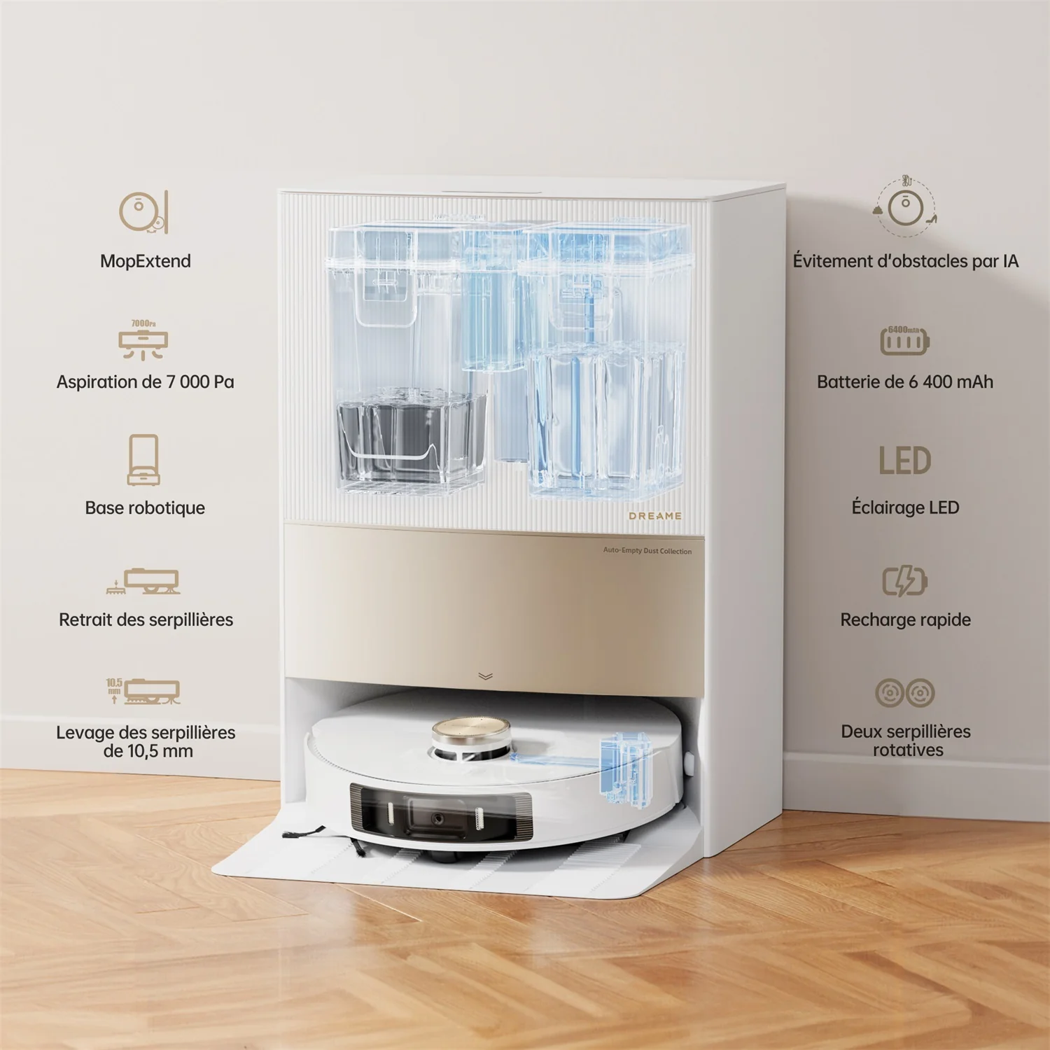 Dreame L20 Ultra Complete Robot Aspirateur Laveur - Image 10