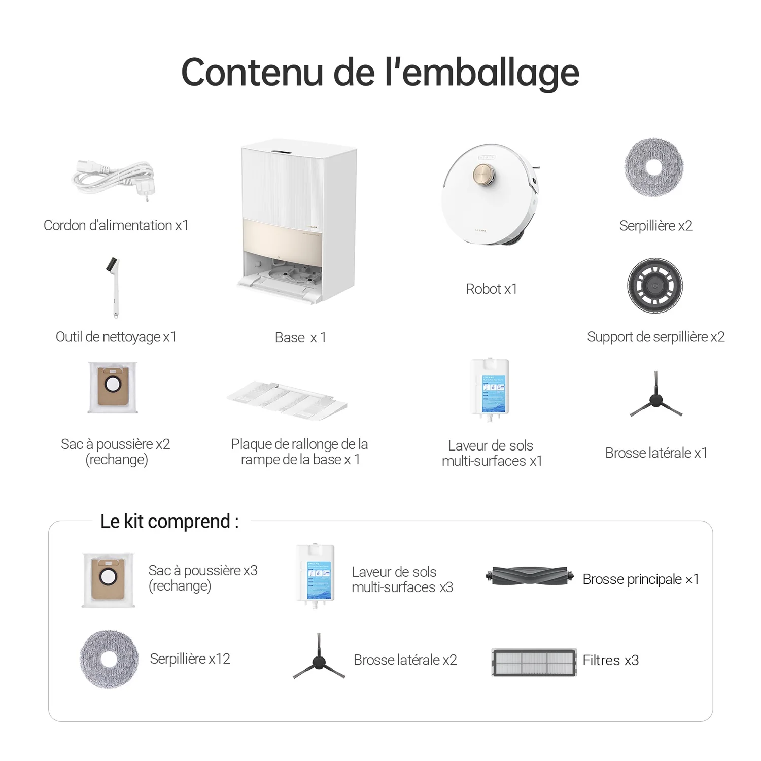 Dreame L20 Ultra Complete Robot Aspirateur Laveur - Image 11