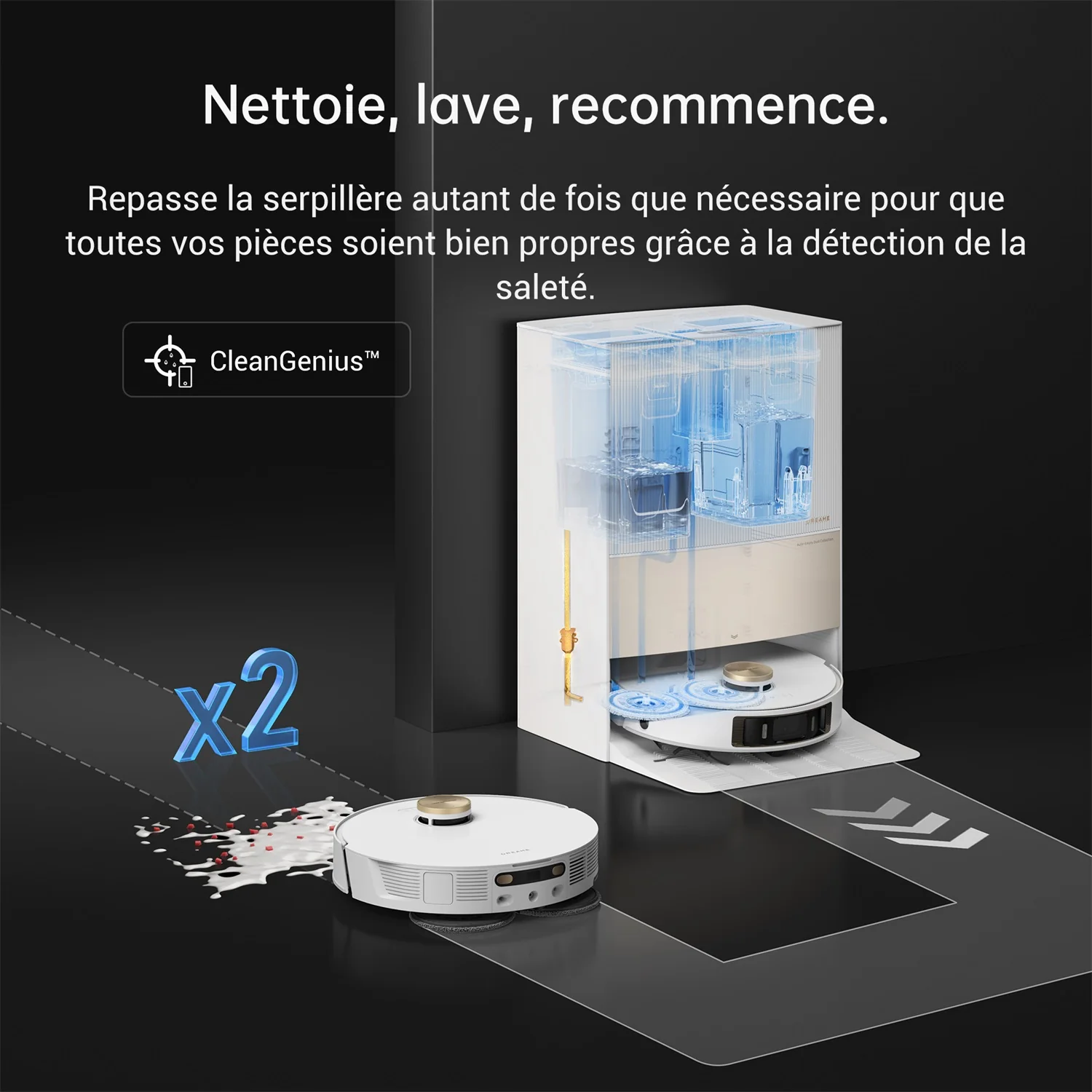 Dreame L20 Ultra Complete Robot Aspirateur Laveur - Image 9