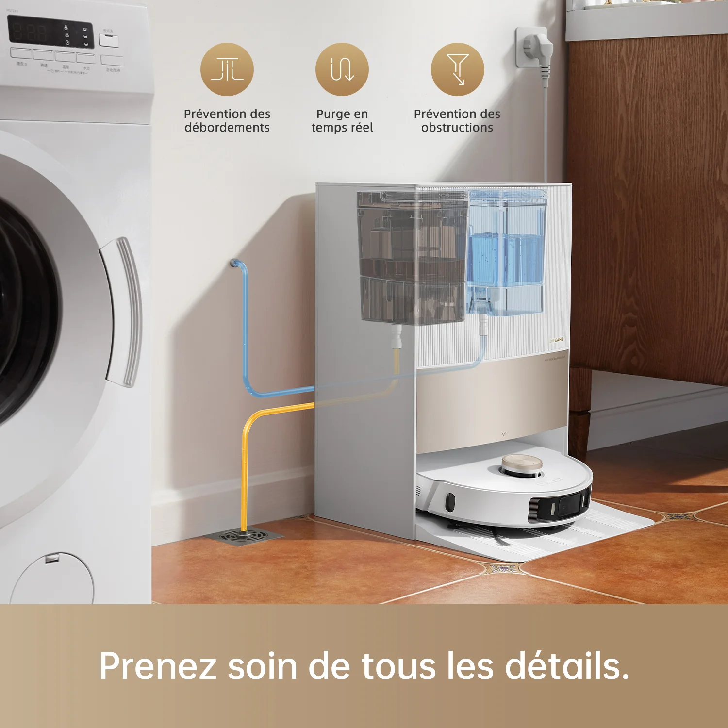L20 Ultra/L20 Ultra Complete Kit de raccordement d'eau pour remplissage et vidange automatiques - Image 3