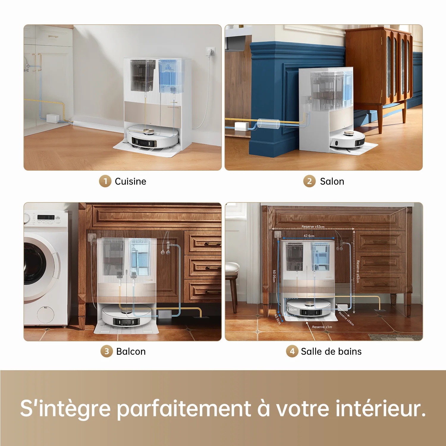 L20 Ultra/L20 Ultra Complete Kit de raccordement d'eau pour remplissage et vidange automatiques - Image 4